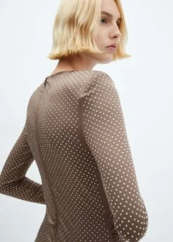 Robe Cloutée -Promos Mango Boutique 57029104 35 D6