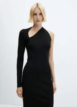 Robe Asymétrique Ouverture