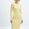 Robe Midi Maille 2 Robe Midi Maille -Promos Mango Boutique 57029122 12