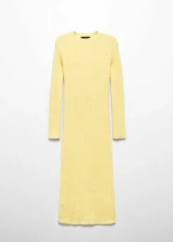 Robe Midi Maille 17 Robe Midi Maille -Promos Mango Boutique 57029122 12 B
