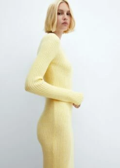 Robe Midi Maille 15 Robe Midi Maille -Promos Mango Boutique 57029122 12 D4