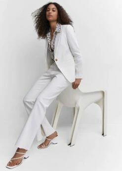 Chemise Fluide à Boutons -Promos Mango Boutique 57029404 55 D2