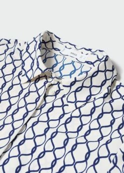 Chemise Fluide à Boutons -Promos Mango Boutique 57029404 55 D8