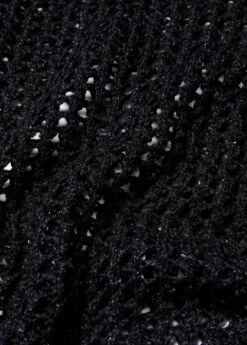 Pull-over Ajouré Lurex -Promos Mango Boutique 57030255 99 D8