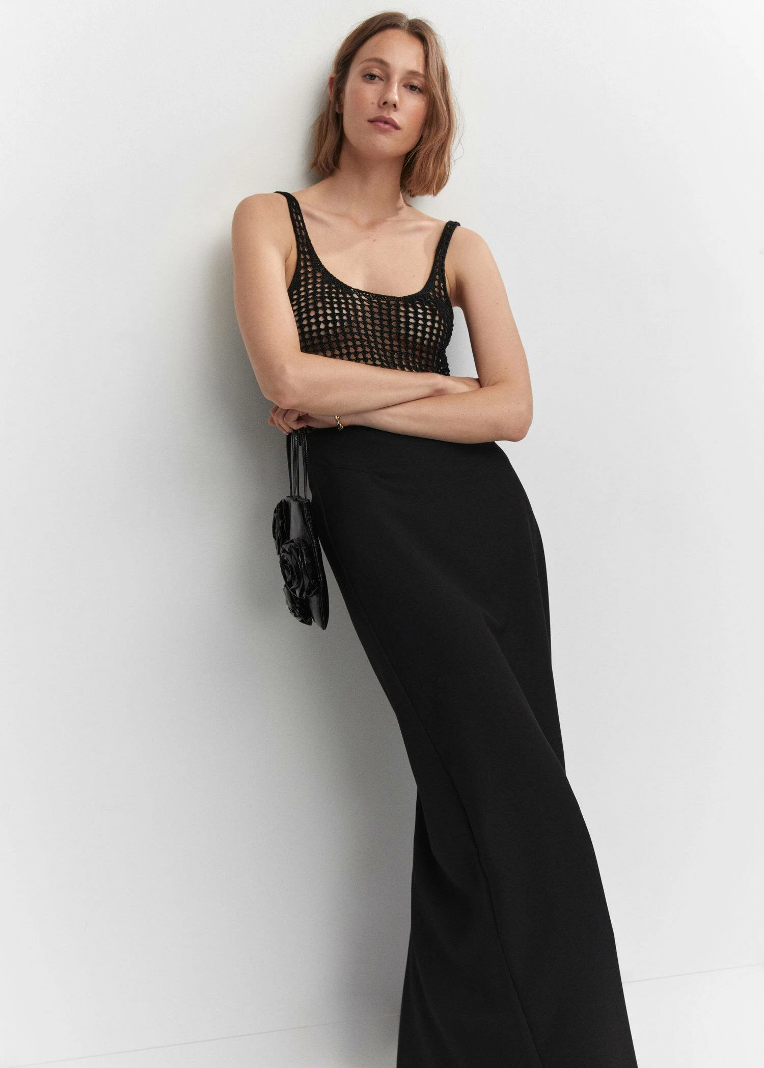 Top Lurex Maille Ajourée 7 Top Lurex Maille Ajourée – Image 5