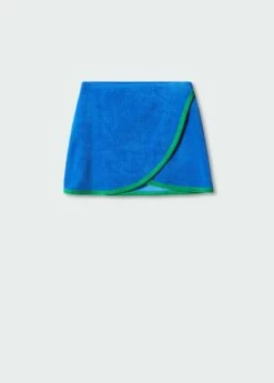 Minijupe Portefeuille Tissu éponge 13 Minijupe Portefeuille Tissu éponge -Promos Mango Boutique 57030423 52 B