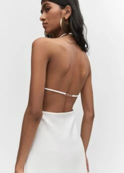 Robe Emmanchures Américaines Détail Métallique -Promos Mango Boutique 57031151 01 D6