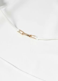 Robe Emmanchures Américaines Détail Métallique -Promos Mango Boutique 57031151 01 D8