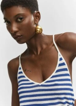 Top Maille à Rayures -Promos Mango Boutique 57032880 05 D1
