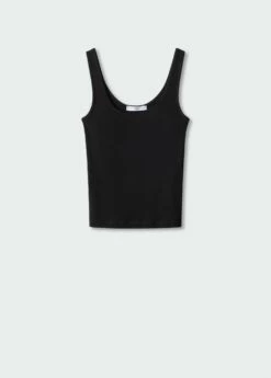 Débardeur Décolleté Plongeant -Promos Mango Boutique 57032882 99 B