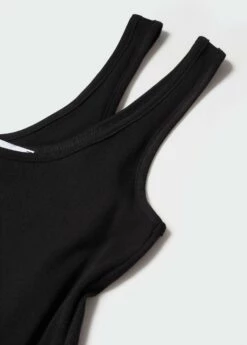 Débardeur Décolleté Plongeant -Promos Mango Boutique 57032882 99 D8