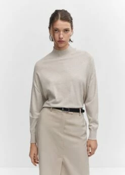 Pull-over Oversize Col Montant