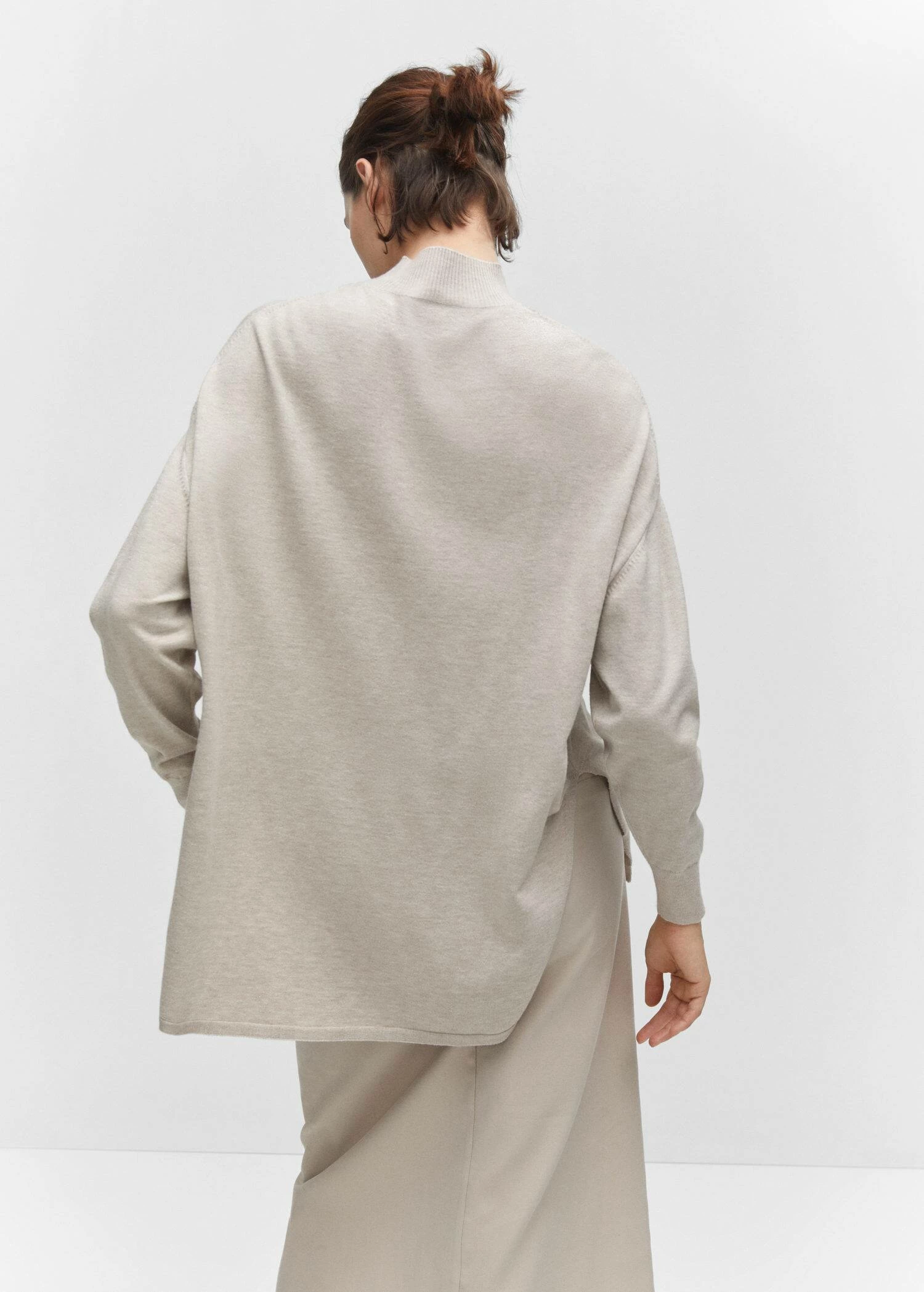 Pull-over Oversize Col Montant 5 Pull-over Oversize Col Montant – Image 3