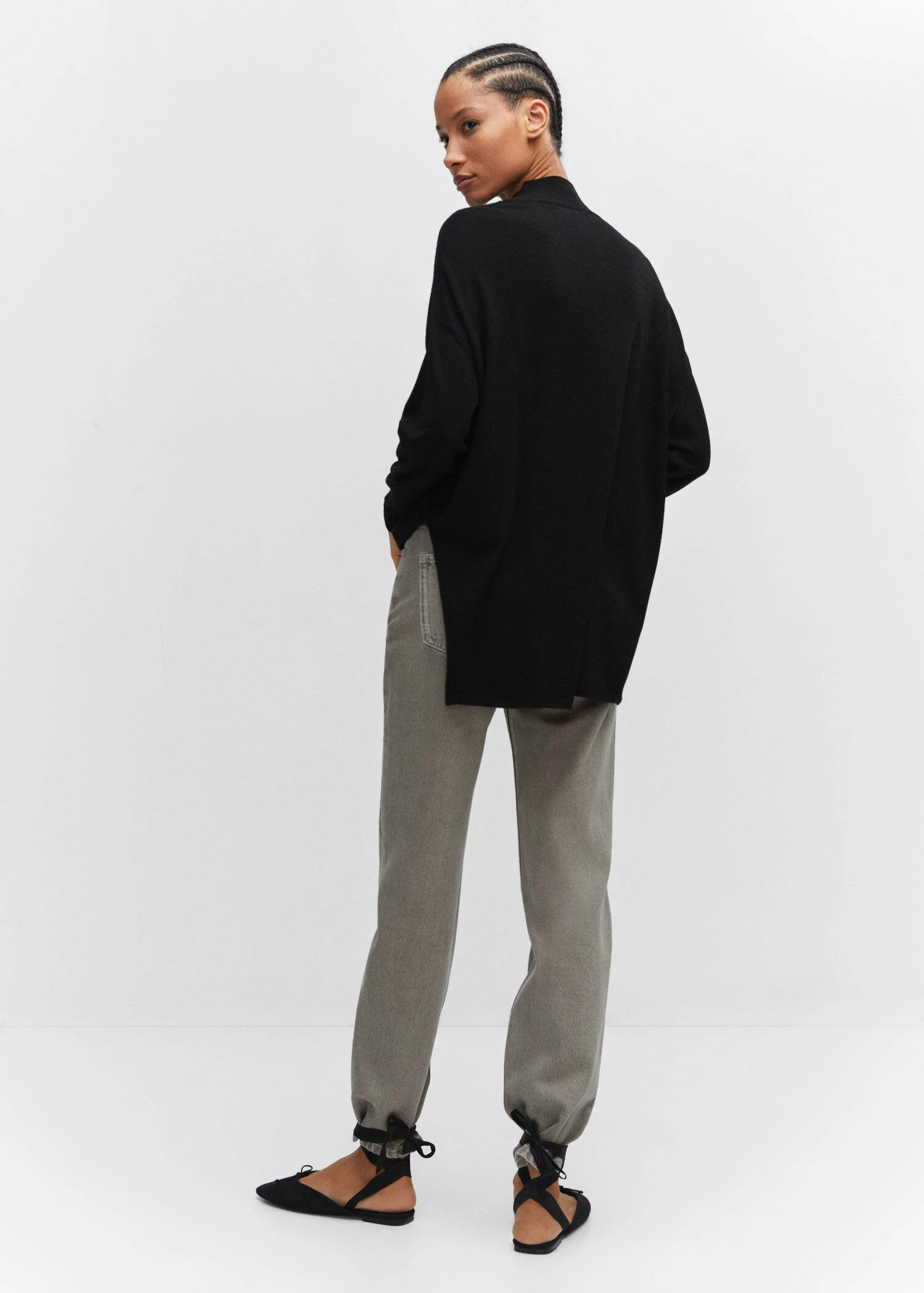 Pull-over Oversize Col Montant 11 Pull-over Oversize Col Montant – Image 9