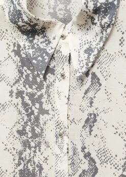 Chemise Lyocell En Imprimé Serpent 18 Chemise Lyocell En Imprimé Serpent -Promos Mango Boutique 57033820 02 D8