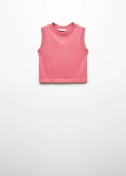 Crop Top Emmanchures Américaines -Promos Mango Boutique 57034006 85 B