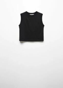 Crop Top Emmanchures Américaines -Promos Mango Boutique 57034006 99 B