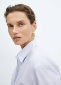 Chemise Oxford 100 % Coton -Promos Mango Boutique 57034782 50 D1