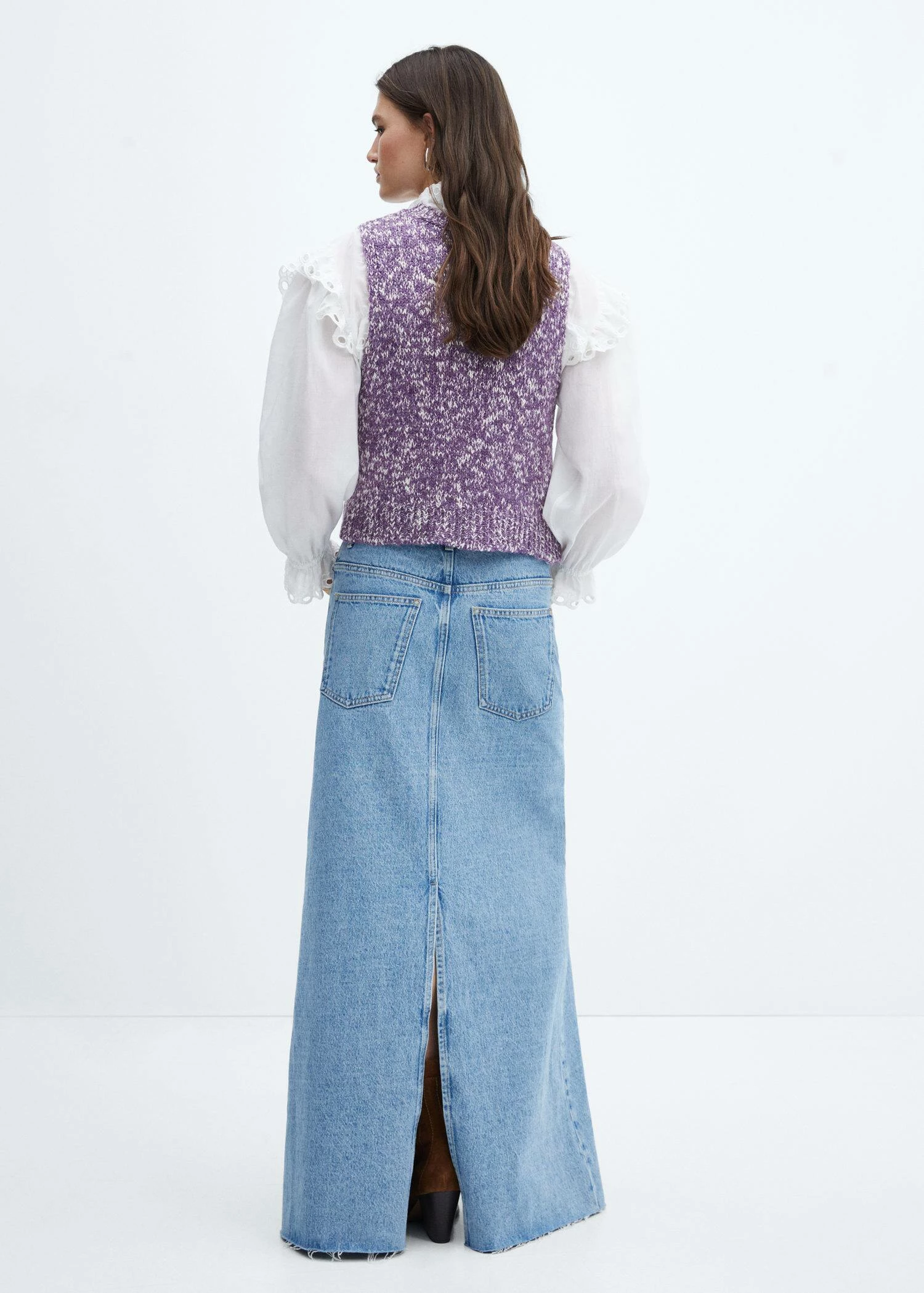 Gilet Chiné Maille 5 Gilet Chiné Maille – Image 3