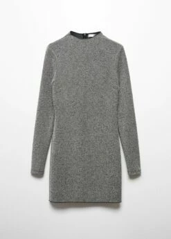 Robe Ajustée Chinée -Promos Mango Boutique 57035798 92 B