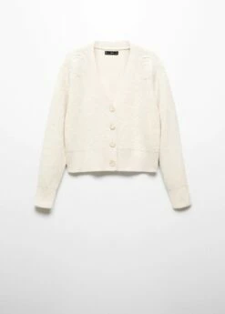 Cardigan Détail épaules -Promos Mango Boutique 57035801 05 B