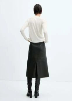 Cardigan Laine Torsades -Promos Mango Boutique 57035802 05 R