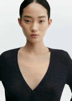 Cardigan Laine Boutons -Promos Mango Boutique 57035805 95 D1