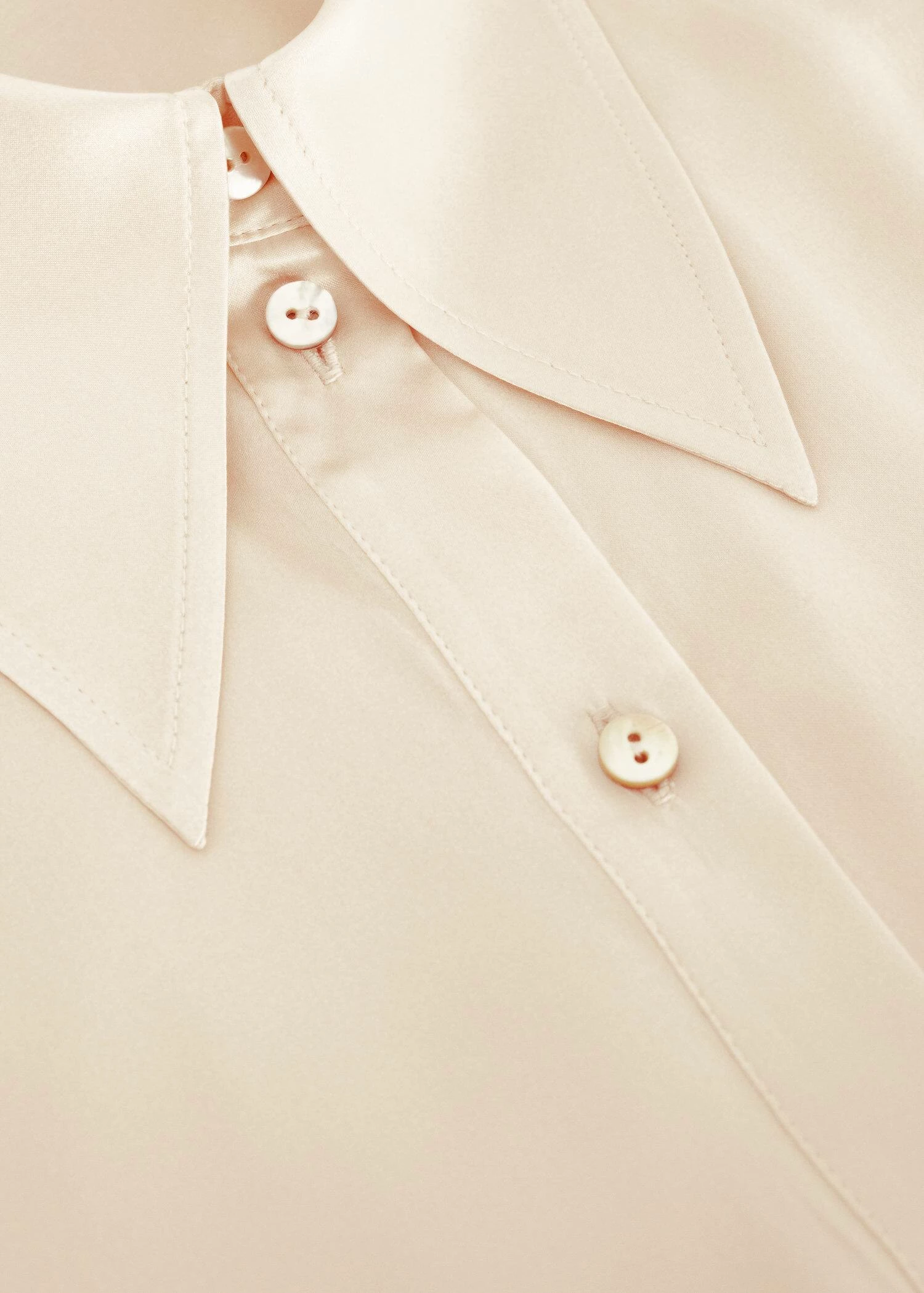 Chemise Soie Drapée Sur Le Côté 7 Chemise Soie Drapée Sur Le Côté – Image 5