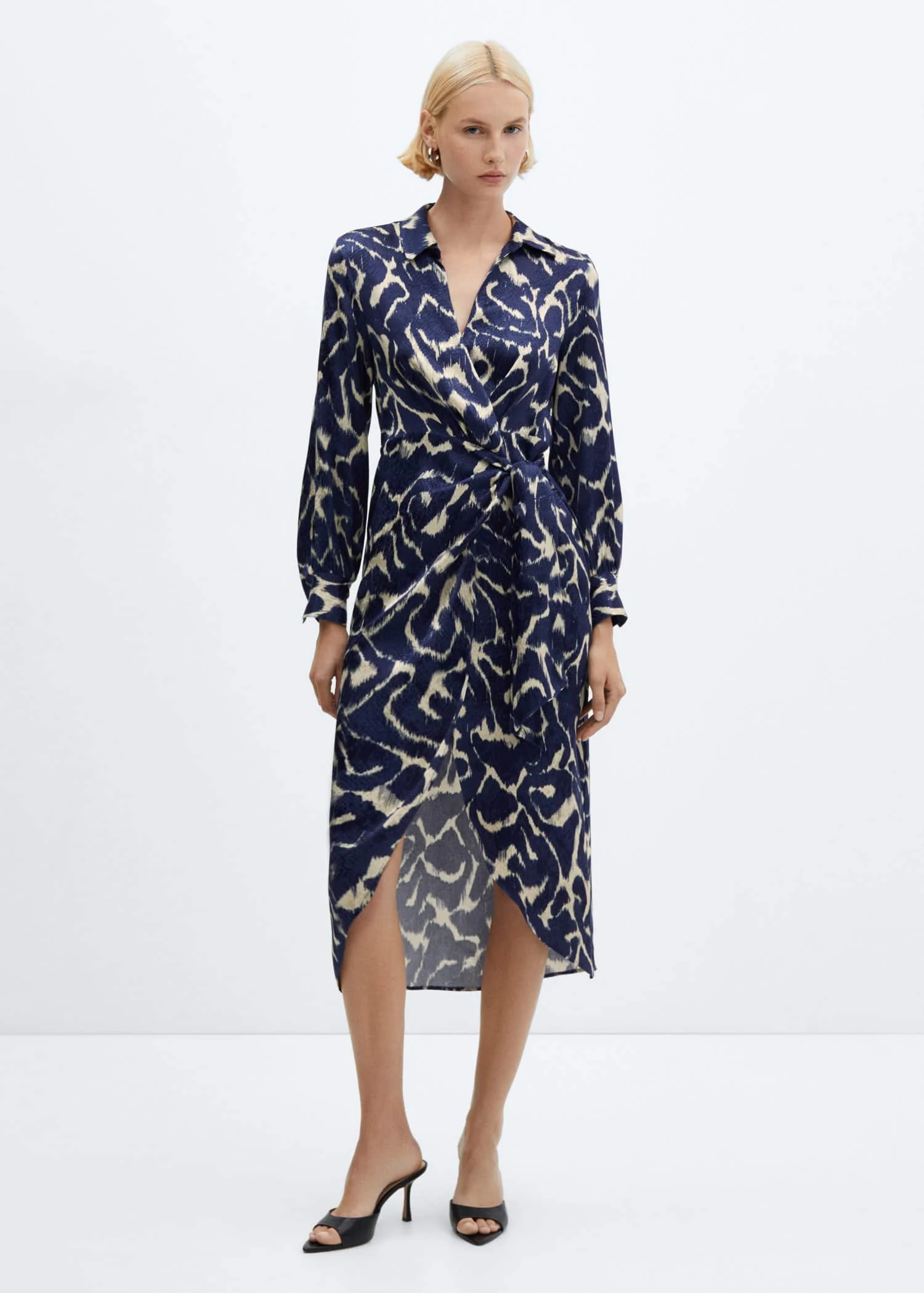 Robe Imprimée Nœud 4 Robe Imprimée Nœud – Image 2