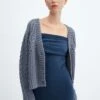 Cardigan Maille Torsadée Boutons -Promos Mango Boutique 57037754 50