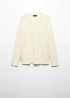 Pull-over Droit Col Rond 19 Pull-over Droit Col Rond -Promos Mango Boutique 57038273 01 B