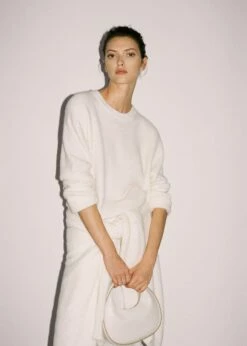 Pull-over Droit Col Rond 16 Pull-over Droit Col Rond -Promos Mango Boutique 57038273 01 D6