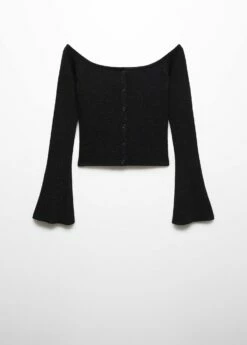Cardigan Lurex épaules Dénudées -Promos Mango Boutique 57038276 99 B