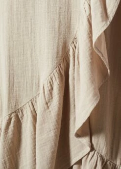 Jupe Texturée Croisée -Promos Mango Boutique 57040105 06 D8