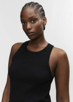 Top Maille Dos Nu -Promos Mango Boutique 57040254 99 D4