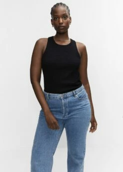 Top Maille Dos Nu -Promos Mango Boutique 57040254 99 D5