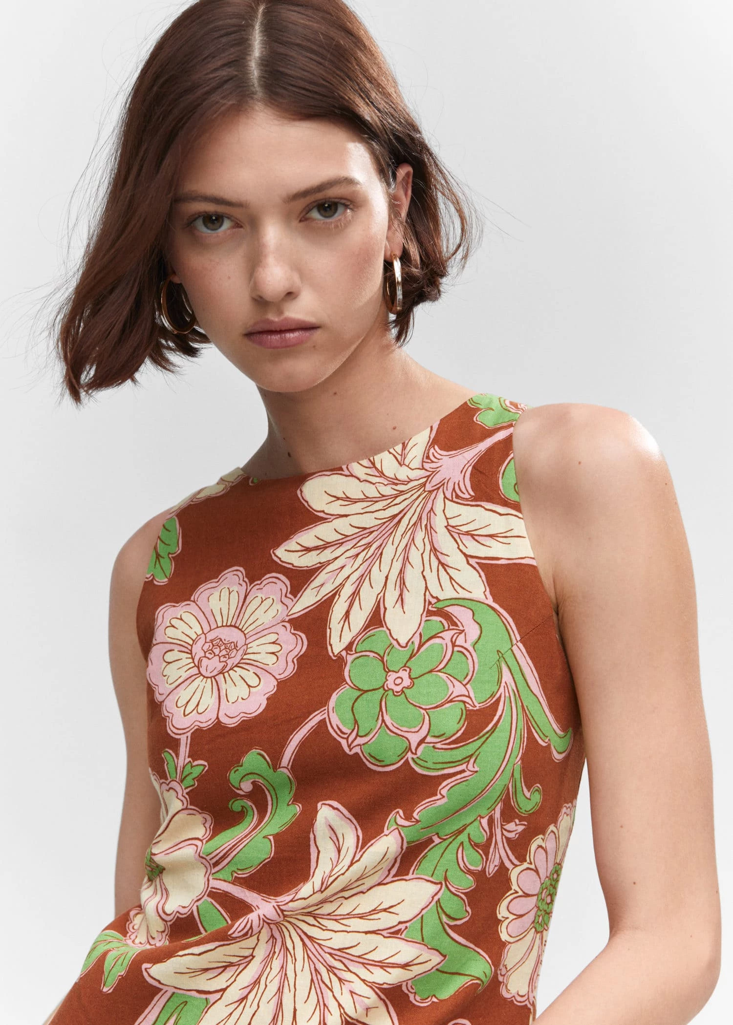 Robe Lin Ouverture Dos 6 Robe Lin Ouverture Dos – Image 4