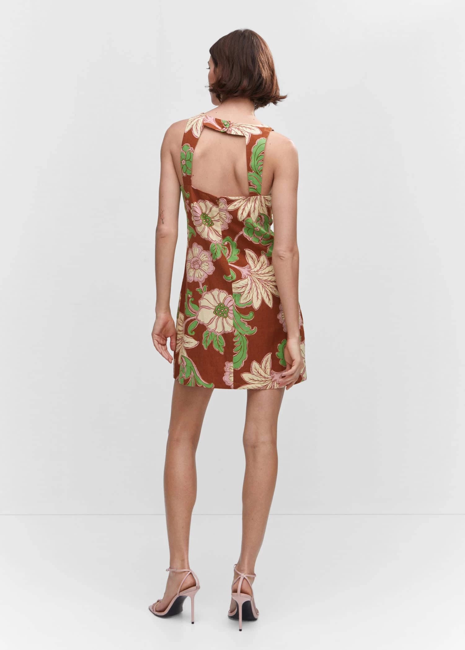 Robe Lin Ouverture Dos 5 Robe Lin Ouverture Dos – Image 3