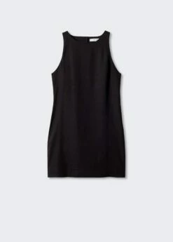 Robe Lin Ouverture Dos 27 Robe Lin Ouverture Dos -Promos Mango Boutique 57040276 99 B