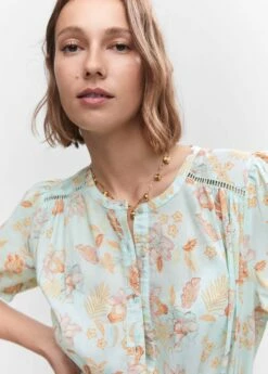 Combi-short à Fleurs 12 Combi-short à Fleurs -Promos Mango Boutique 57040284 45 D1