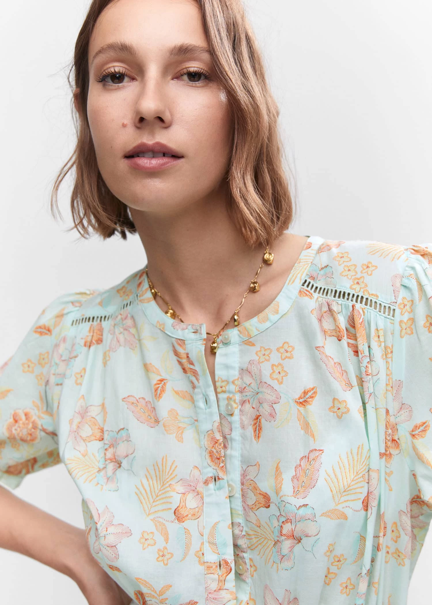 Combi-short à Fleurs 6 Combi-short à Fleurs – Image 4