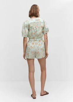 Combi-short à Fleurs 11 Combi-short à Fleurs -Promos Mango Boutique 57040284 45 R