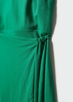 Robe Cache-cœur Nœud -Promos Mango Boutique 57040297 43 D8