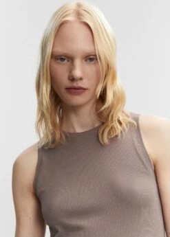 Robe Courte Maille -Promos Mango Boutique 57040302 35 D1