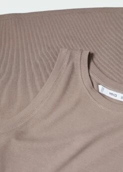 Robe Courte Maille -Promos Mango Boutique 57040302 35 D8