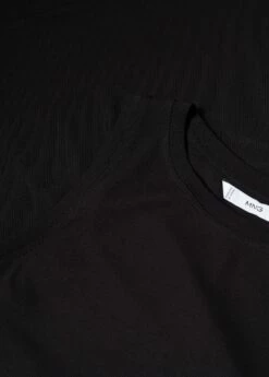 Robe Courte Maille -Promos Mango Boutique 57040302 99 D8