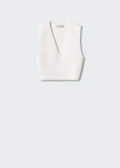 Top Crop Côtelé -Promos Mango Boutique 57040312 05 B