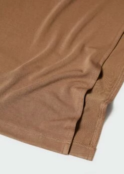 Robe Modal Emmanchures Américaines -Promos Mango Boutique 57040315 17 D8