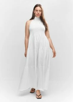 Robe Emmanchures Américaines Dos Nu 27 Robe Emmanchures Américaines Dos Nu -Promos Mango Boutique 57040363 01 D3