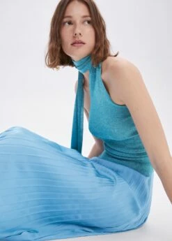 Top Asymétrique Lurex -Promos Mango Boutique 57040452 52 D2